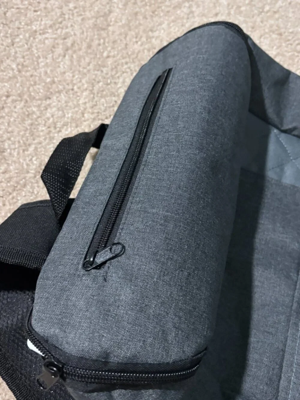 Brand New Grey Cooler Backpack – Insulated Lunch Bag, Beer Opener, Multi-Compart
